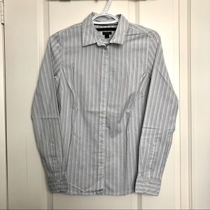 Tommy Hilfiger Full Sleeve Striped Button Down Shirt